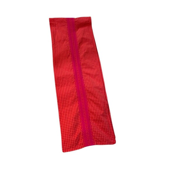 Anthropologie 16” X 90” Table Runner Posie Gingham Embroidered - Picture 6 of 6